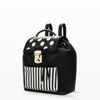 Zaino in pelle originale Trussardi