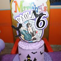 Torta compleanno Mercoledi Addams