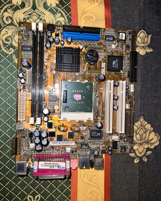 Athlon XP 2000+ + ASUS A7VC + RAM + scheda CGAEX