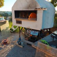 FORNO ROTANTE PIZZERIA  LEGNA gas bruc.