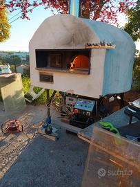 FORNO ROTANTE PIZZERIA  LEGNA gas bruc.