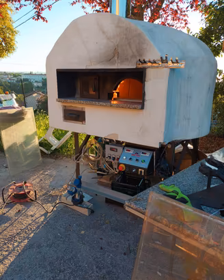 FORNO ROTANTE PIZZERIA  LEGNA gas bruc.