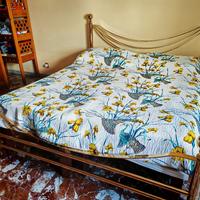 Letto matrimoniale ottone