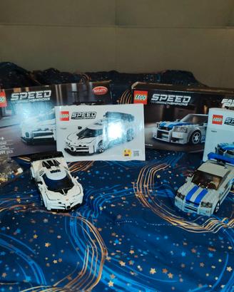 lego,Nissan Skyline r34,Bugatti centodieci