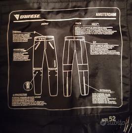 Pantalone uomo Dainese Taglia 52