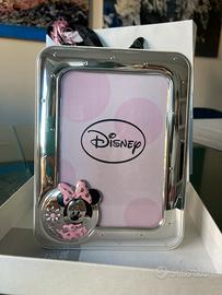 Cornice argento nuova Disney Minnie con scatola