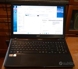 notebook pc portatile Acer Aspire 15 10/250 V5 DVD