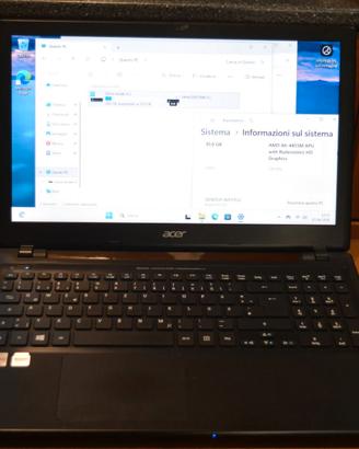 notebook pc portatile Acer Aspire 15 10/250 V5 DVD
