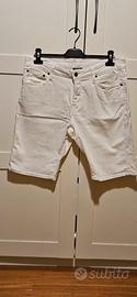 Jeans corti shorts in denim bianchi Jack & Jones