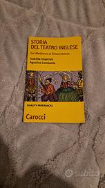 STORIA DEL TEATRO INGLESE