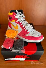 Nike Air Jordan 1 Retro High Fusion Red