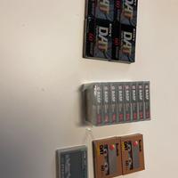 15 Cassette nuove vergini dat 34 min-60-94 min