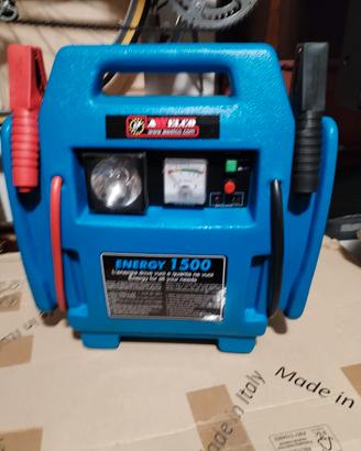 Booster, caricabatteria e compressore portatile