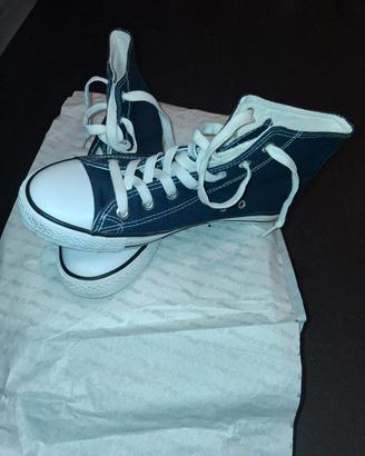 scarpe di tela tipo Converse in tela