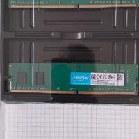 16 Gb (2x8) Crucial DDR4 3200
