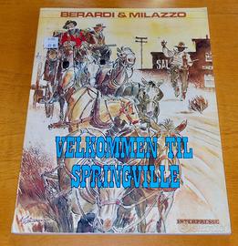 Fumetto "Welcome to Springville" in DANESE