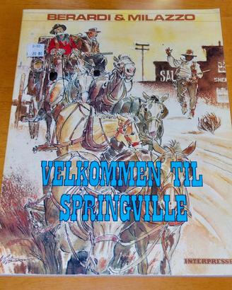 Fumetto "Welcome to Springville" in DANESE