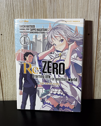Re:Zero 1 Truth Of Zero | Manga J-POP