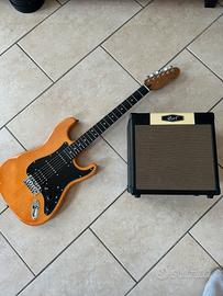 Chitarra Elettrica MOOER GTRS+AMPLIFICATORE CM15R