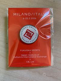Pin Olimpiadi Milano Cortina - Fukuoka House