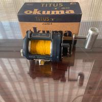 Mulinello Okuma TItus T30 con trecciato