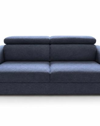 Divano 2 posti  e pouf contenitore Divani & Divani