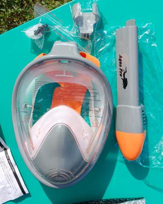 Maschera snorkeling 180°