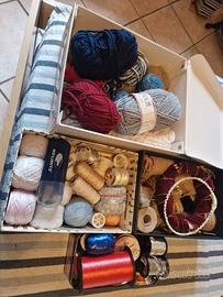 LANA, NASTRI E SPAGO PER FAI DA TE