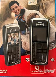 Cellulare Nokia 6230 funzionante con accessori