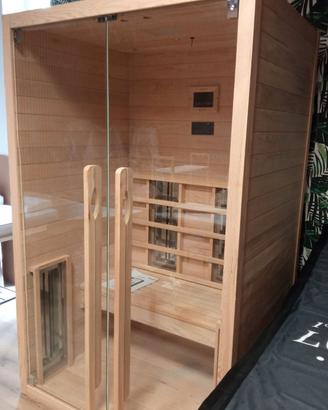 Sauna finlandese ad infrarossi. COME NUOVO