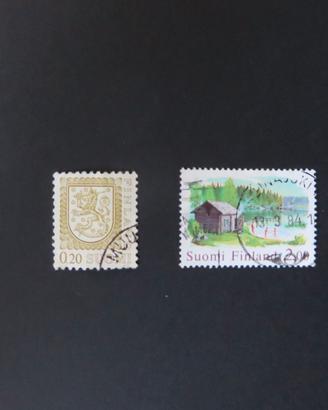 Lotto Francobolli Finlandia (Suomi) usati