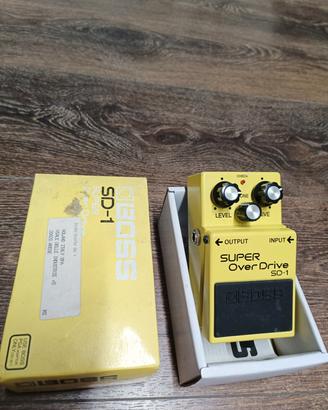 Boss sd 1 super overdrive