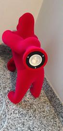 Lampada Qeeboo Kong XS Velvet Finish (FUCSIA)