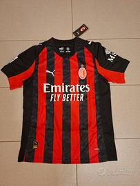 t shirt milan di leao 