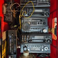 Lotto autoradio vintage anni 80/90 + crossover Son