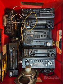 Lotto autoradio vintage anni 80/90 + crossover Son
