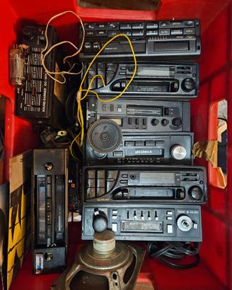Lotto autoradio vintage anni 80/90 + crossover Son