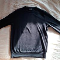 Maglione Conte of Florence Blu tg M. Lana.