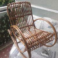 Sedia a dondolo in vimini bimbi.
Come da titolo in