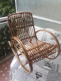Sedia a dondolo in vimini bimbi.
Come da titolo in