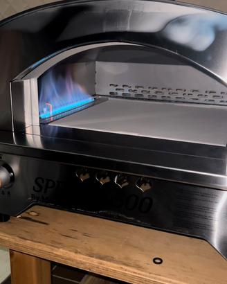 Forno pizza a gas spidi 500