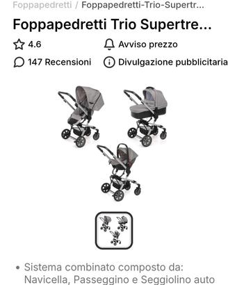 trio Foppapedretti Up 3