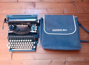 Macchina per scrivere vintage Antares Lisa 