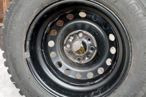 4 Ruote complete R13–Gomme Tassellate-Cerchi Ferro