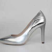 scarpe décolleté argento 