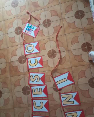 Festone festa di compleanno