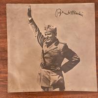 Disco in vinile d’epoca Benito Mussolini