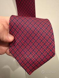 Cravatta Hermes Originale - 100% seta