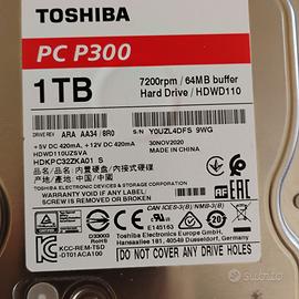 Disco Rigido Toshiba 3,5 da 1TB