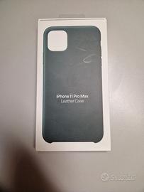 iPhone 11 Pro Max Leather Case Forest Green